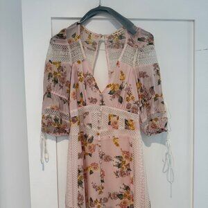 FL&L Floral Mini Dress